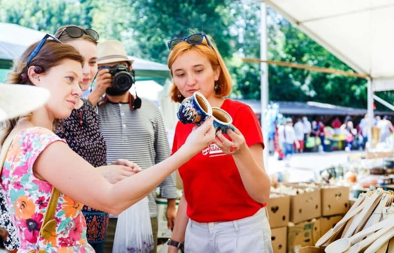Bucharest: Hidden Markets Walking Tour with Tastings - Mici, cheese, beer, and the Wallachian doughnut
