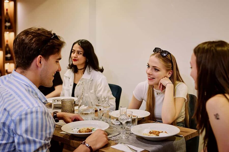 Budapest Guided Food Walking Tour with Drinks Included - Four stops, from soup and lángos to dessert