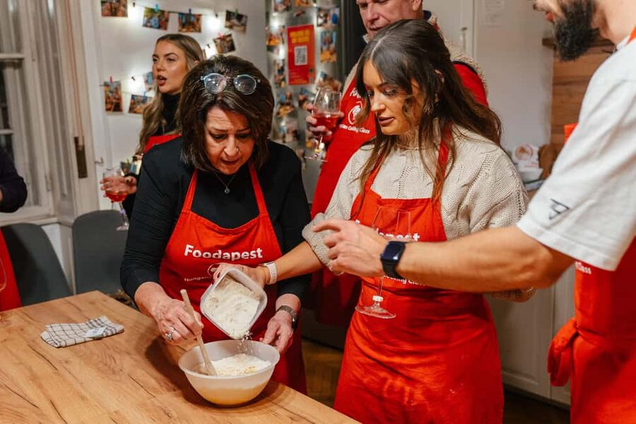 Budapest: Hungarian Cooking Class and Market Walk - Moving from the market to the apartment