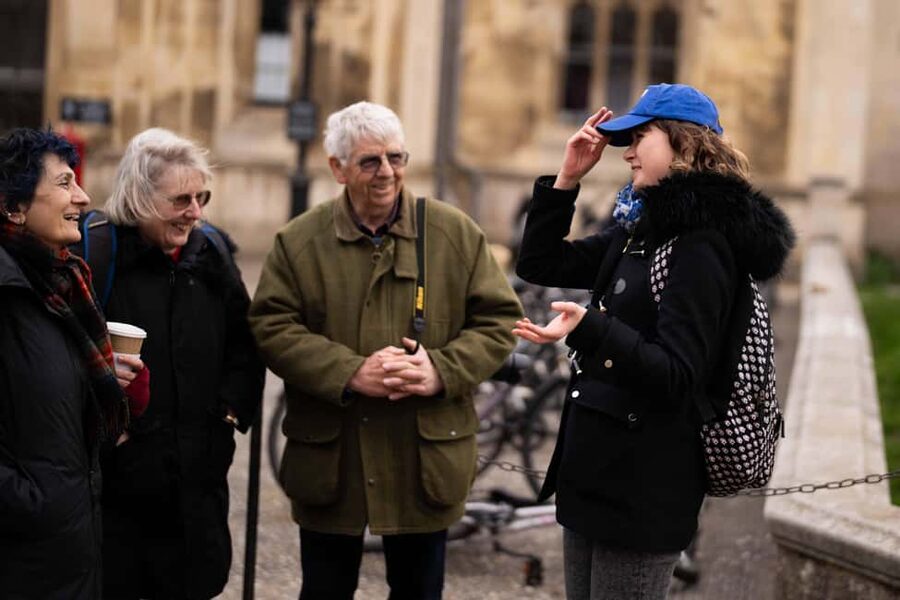 Cambridge: Alumni-Led Walking & Punting Tour w/Kings College - Kings College, Cambridges grand opening scene