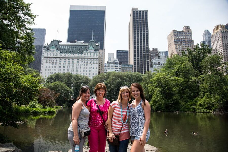 Central Park TV & Movie Sites Walking Tour - NYC - Bethesda Fountain and The Avengers