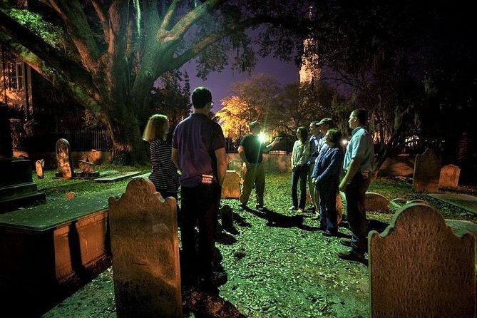 Charleston Ghost & Graveyard Night-Time Guided Walking Tour - Exploring downtown Charleston after dark