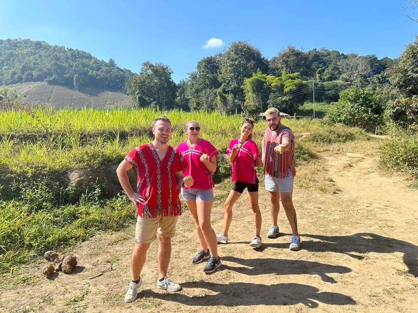 Chiang Mai Untouched Elephant: Nature Walk & Waterfall Trek - Meeting the mahouts and preparing elephant food