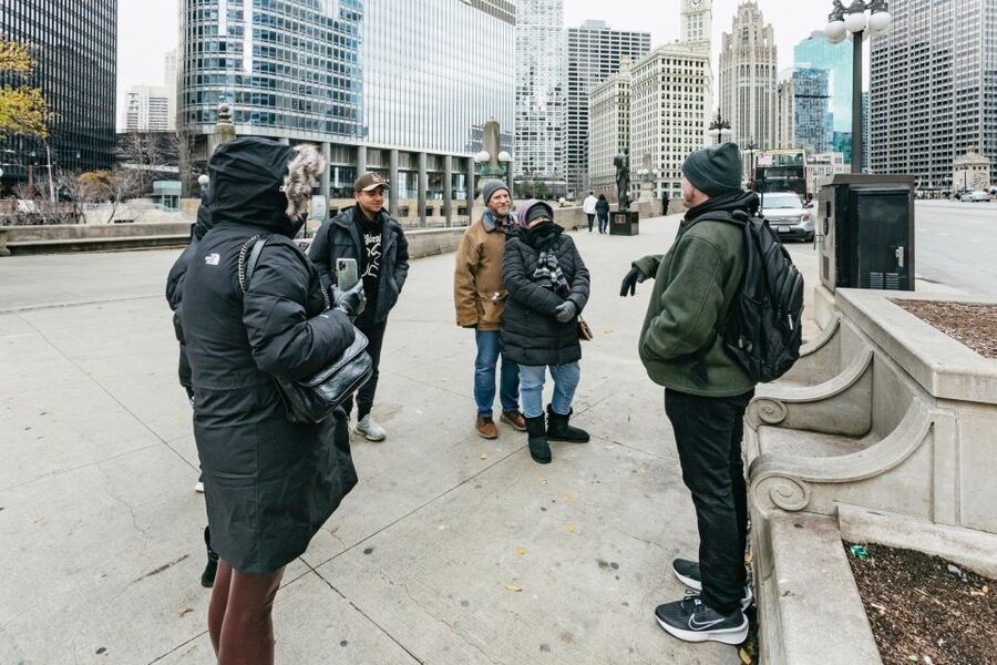 Chicago: Gangsters and Ghosts Guided Walking Tour - The Chicago Riverwalk and Death Alley