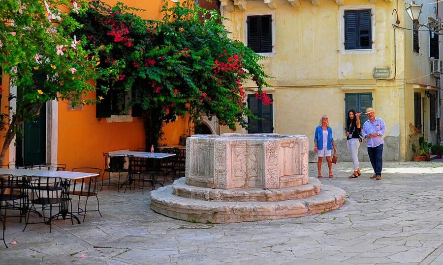 Corfu Town: Guided Walking Tour and Local Food Tastings - The Palace of St. Michael and St. George