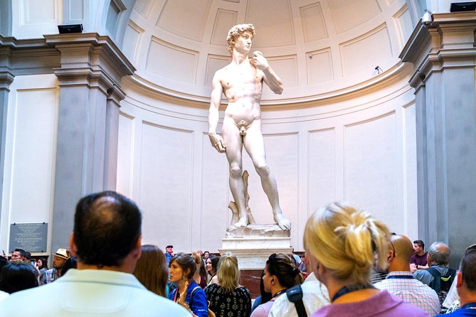 David & Accademia Guided Tour with Time Entry Ticket - Ponte Vecchio and the Uffizi courtyard