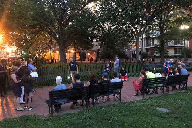 Dreaded Dead Descent of the District: DC Ghost Tour - The White House Visitor Center area: presidential spirits