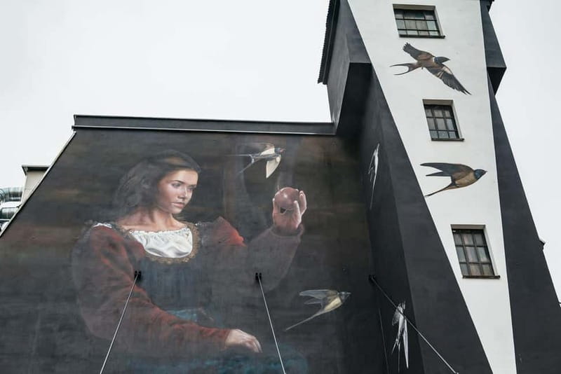 Dresden: Neustadt District Street Art Guided Walking Tour - Old buildings, new marks