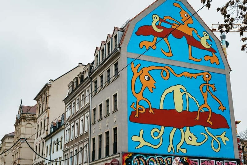 Dresden: Neustadt District Street Art Guided Walking Tour - Neustadt after the art: bars, pubs, and restaurants