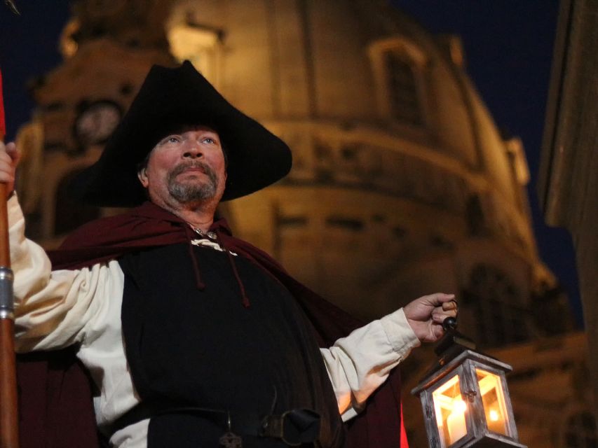 Dresden: Walking Tour with a Night Watchman including a Meal - Starting with Saxon food at Freiberger Schankhaus