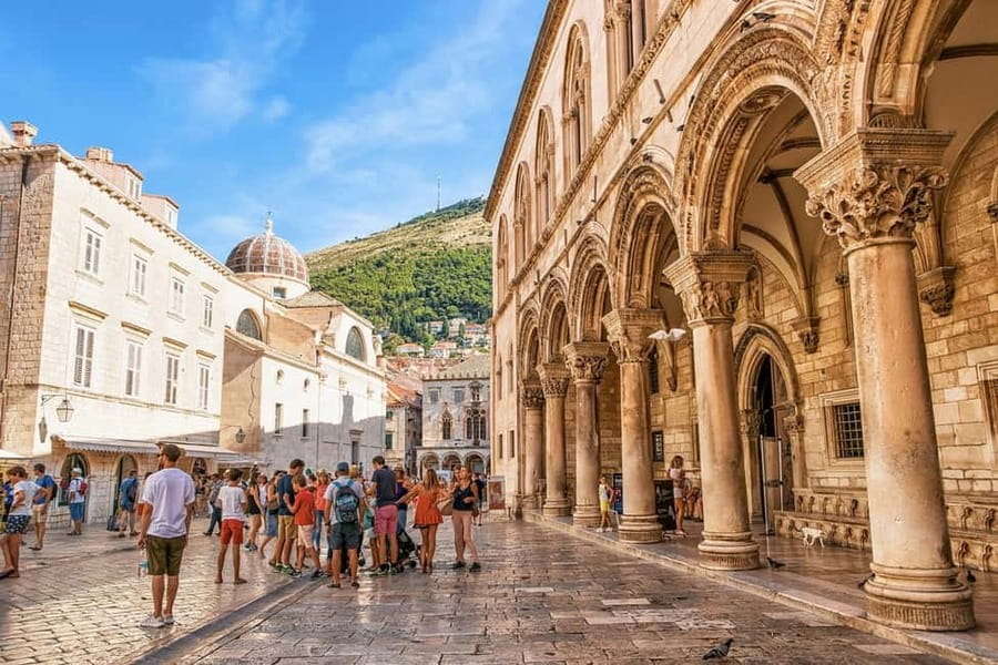 Dubrovnik: City Walls, Old Town Walking Tour & Adriatic View - From Pile Gate to the polished stone of Stradun