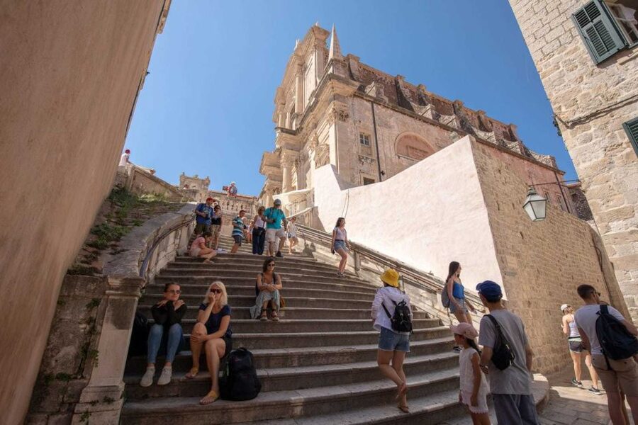 Dubrovnik: History and Game of Thrones Walking Tour - The Walk of Shame steps and filming tricks