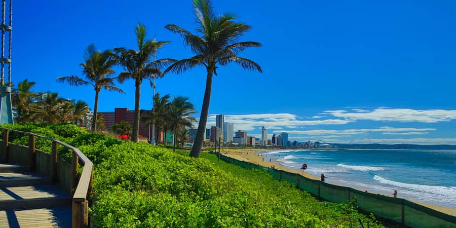 Durban: City Sightseeing and Walking Tour - City Hall, harbour, and the Hindu temple