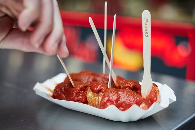 East Berlin Food & History Tour with Eating Europe - Currywurst at Warschauer Straße