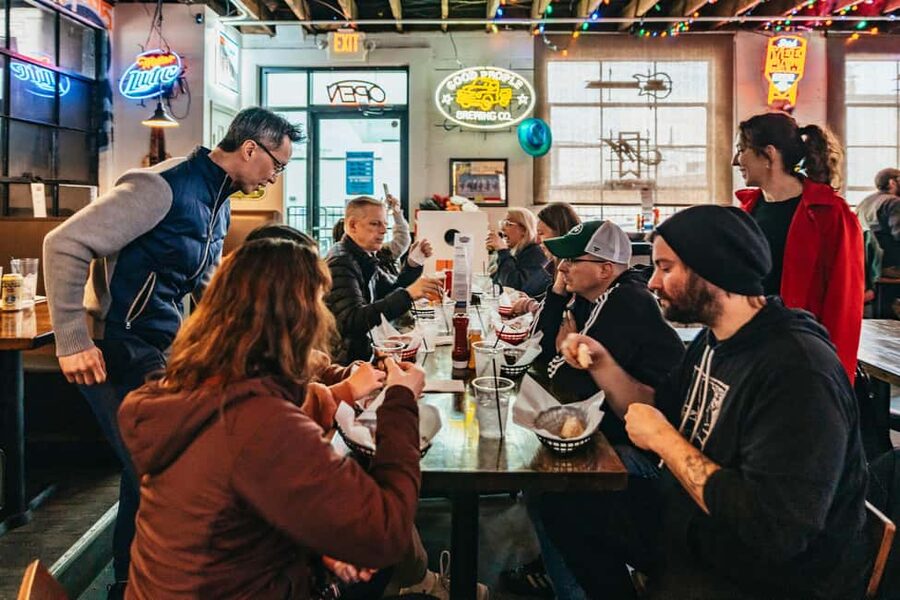 East Nashville Walking Food Tour with 5+ Tastings - The Crustburger and a stop at the Nashville Farmers’ Market