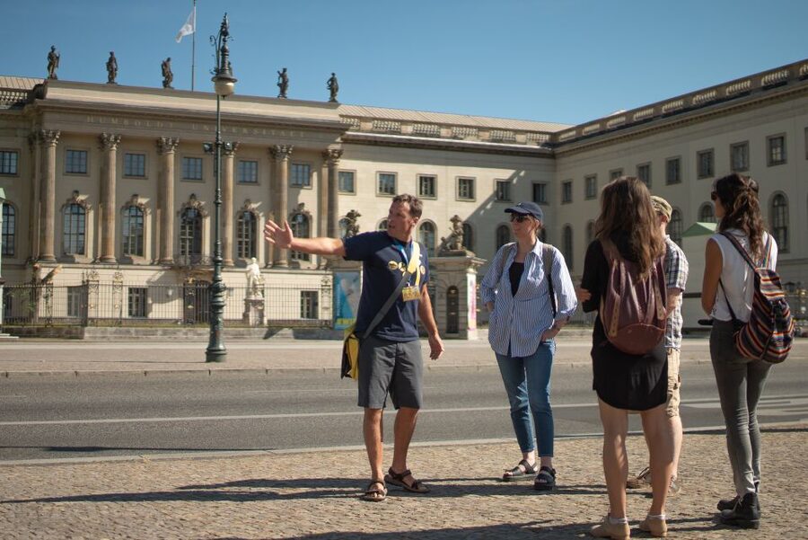 Explore Berlin: Walking Tour of All The Iconic Sites - Touching the Berlin Wall and crossing the former Death Strip