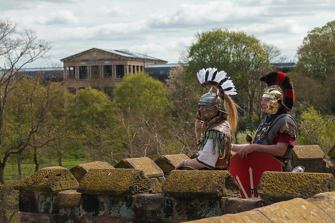 Fascinating Walking Tours Of Roman Chester With An Authentic Roman Soldier - Walking the fortress walls and spotting Roman stonework