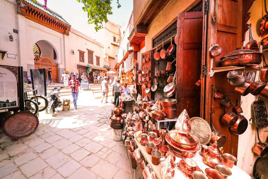 Fes: A Guided Walking Tour Through the Historic Medina - Starting at Bab Bou Jeloud, the Blue Gate