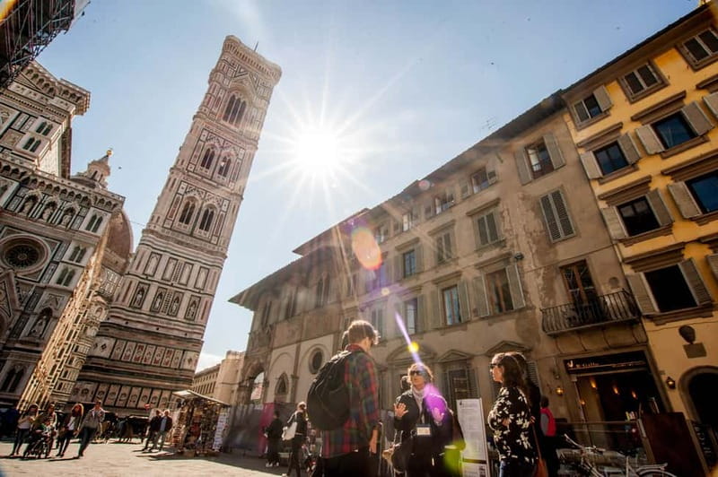 Florence: City Highlights Walking Tour & Wine Windows Option - Historic squares and quieter corners