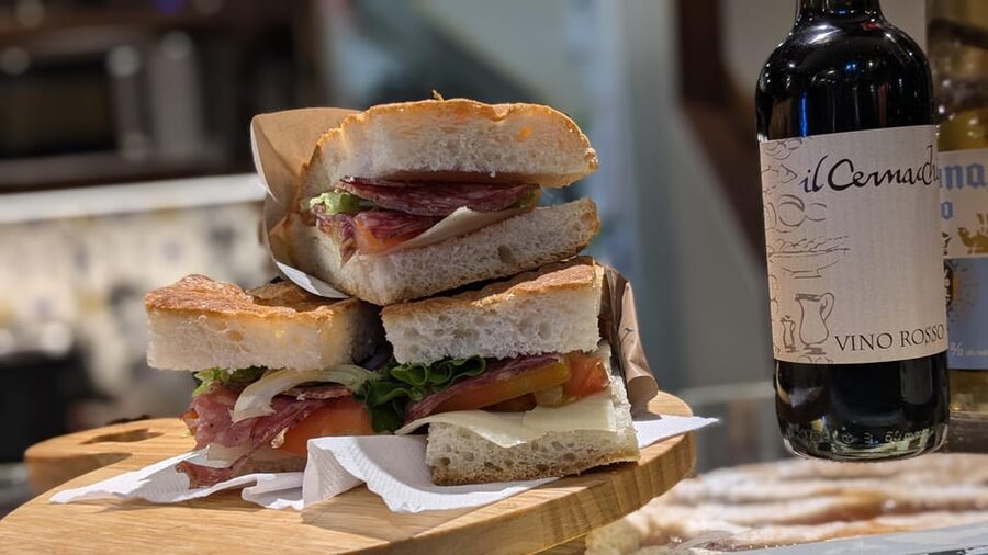 Florence: Street Food Walking Tour with Wine - Tuscan street food, one stop at a time
