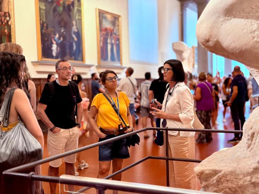 Florence: Uffizi & Accademia Small Group Walking Tour - Piazza della Signoria and public art