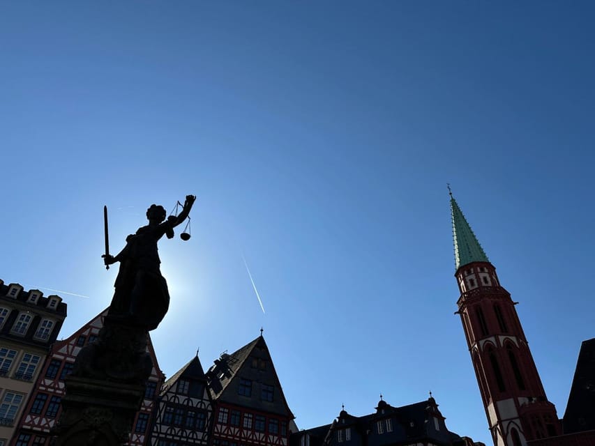 Frankfurt on Foot Daily Walking Tour in English - Starting at Römerberg With Frankfurt’s Best-Known Face