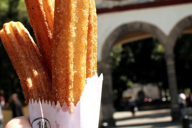 Frida Kahlo VIP [Museum Tickets Included] Walk, Markets & Churros - Entering Casa Azul without a museum guide
