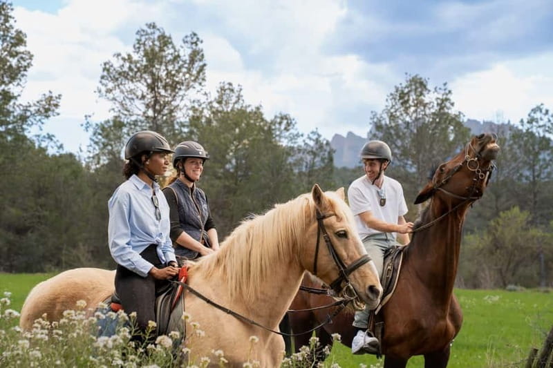 From Barcelona: Montserrat Walking and Horseback Riding Tour - Leaving Barcelona for Montserrat