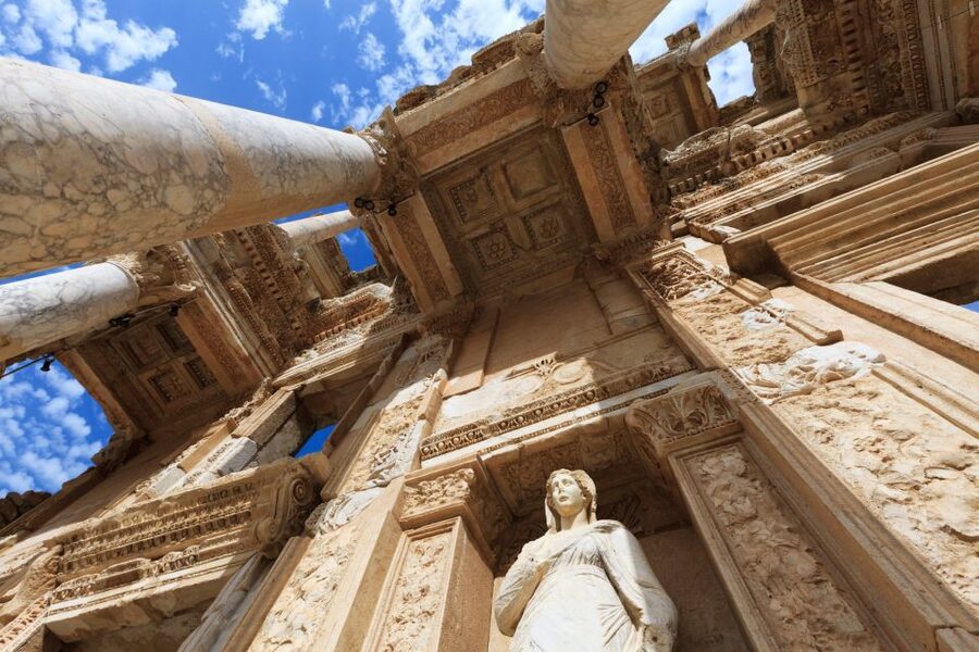 From Kusadasi/Izmir: Ephesus Private Tour with Less Walking - Library of Celsus and the main street