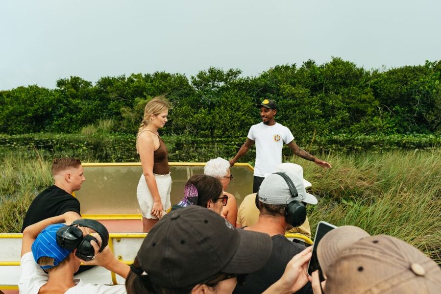 From Miami: Everglades Airboat Ride and Nature Walk - The Miccosukee village stop adds human history