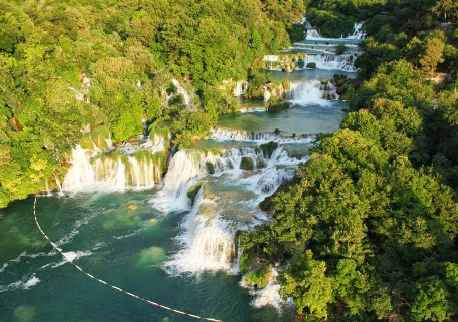 From Split: Krka Waterfalls Cruise & Trogir Walking Tour - Trogir in 75 minutes: a compact lesson in Dalmatian history