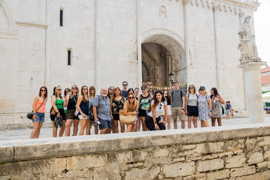From Split: Krka Waterfalls Cruise & Trogir Walking Tour - Krka National Park: waterfalls, paths, and old watermills