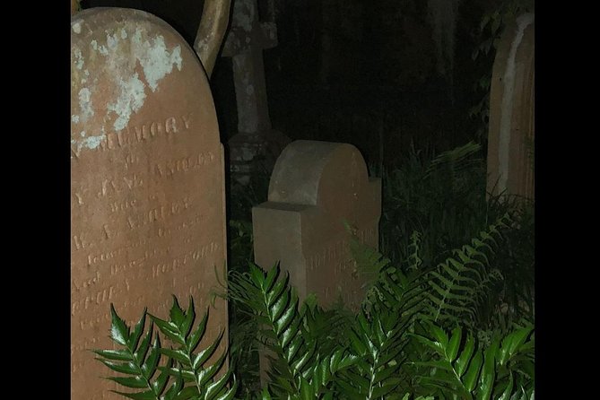 Ghosts of Charleston Night-Time Walking Tour with Unitarian Church Graveyard - Key points to know before you book