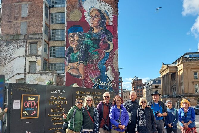 Glasgow Street Art Daily Walking Tour: 2pm - Bubbles, Rogue One, and Art Pistol
