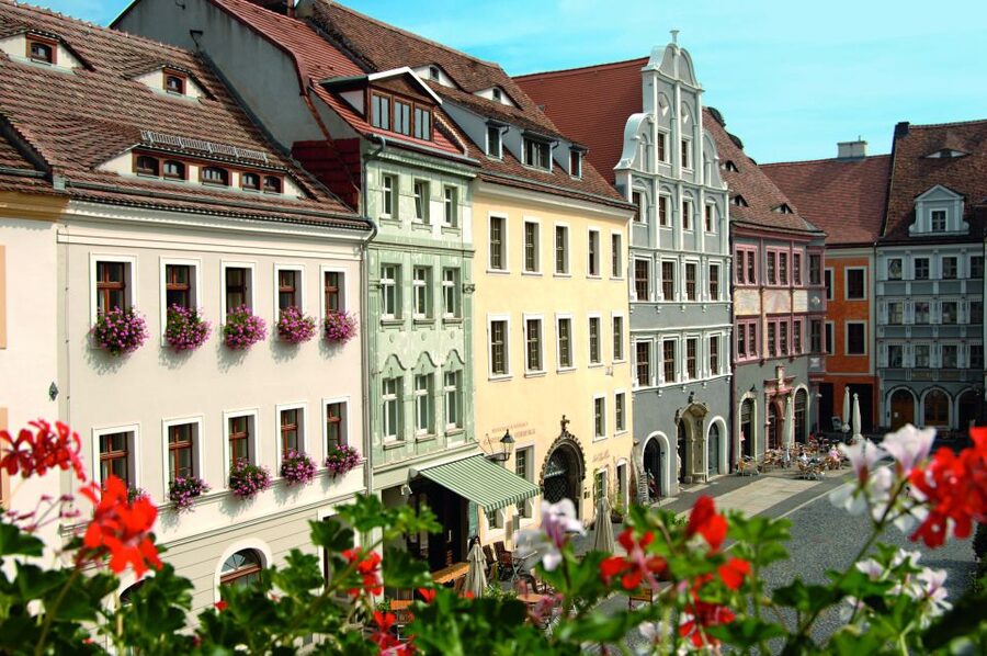 Görlitz: Old Town Guided Walking Tour - The Biblical House and sandstone scenes