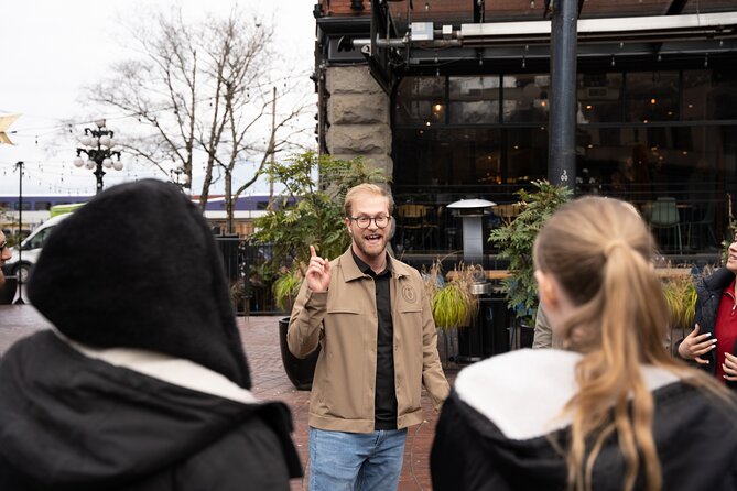 Gratuity-Based Vancouver City Highlights 3 Hour Walking Tour - The Steam Clock leads into Gastown