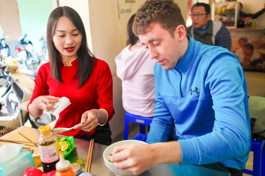 Hanoi: Small-Group Street Food Walking Tour - Sticky rice ice cream is the surprise dessert