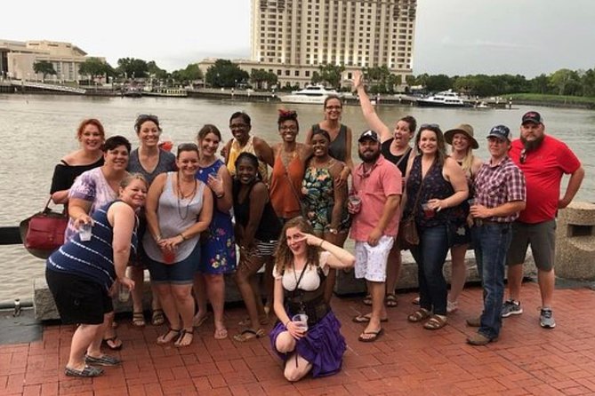 Haunted Savannah Booze and Boos Ghost Walking Tour - Starting at East Bay Street and River Street
