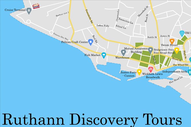 Historic Walking Tour of Bridgetown Barbados - Independence Square and Errol Barrow
