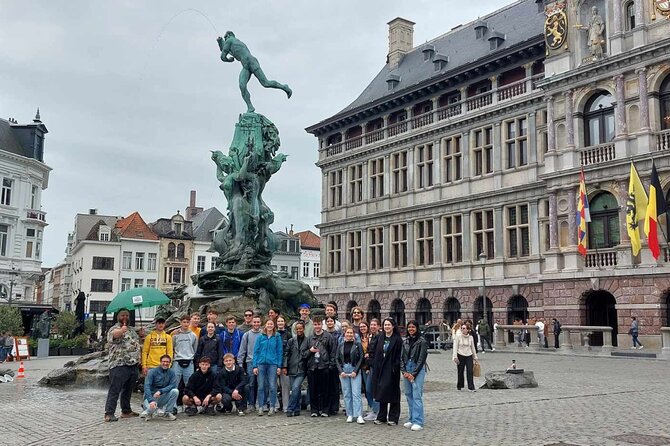 Historical Walking Tour in Antwerp Old City - Carolus Borromeus Church and a quieter corner