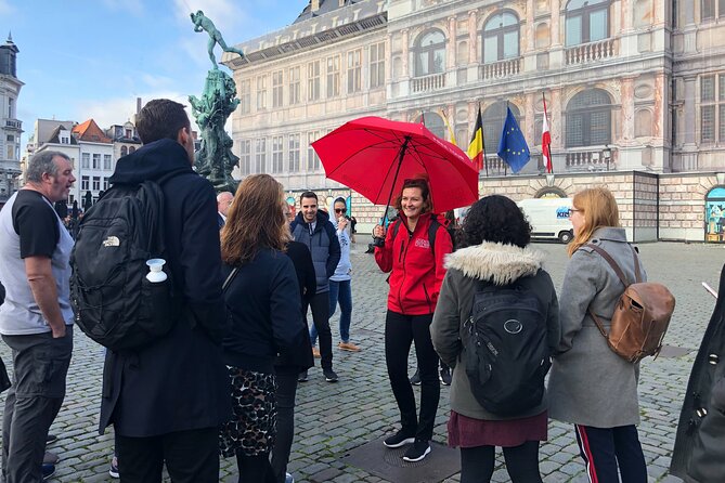 Historical Walking Tour: Legends of Antwerp - Hendrik Conscience Square and the city of ideas
