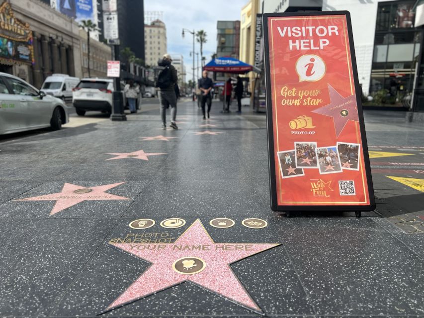 Hollywood: Make Your Own Star Walk of Fame Photo Experience - Getting the poses right in a busy public place