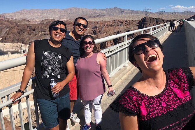Hoover Dam with Walk On Top Tour and Seven Magic Mountains Stop - Lake Mead and extra roadside views