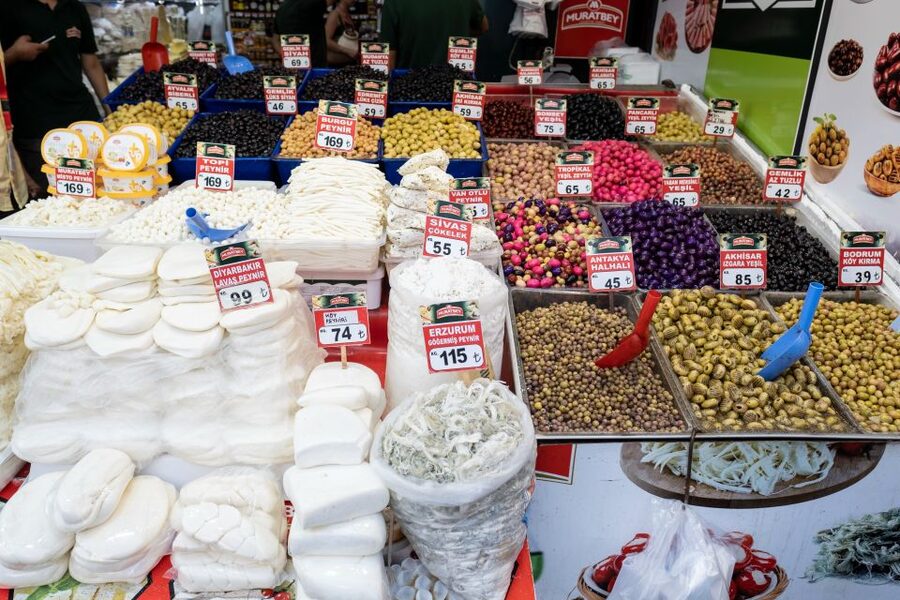 Istanbul: European and Asian Side Guided Foodie Walking Tour - Tasting around the Spice Bazaar