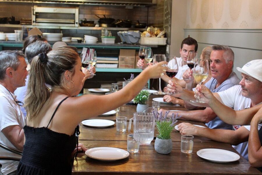 Kelowna: Walking Food Tour with 7 Tastings and 4 Drinks - BNA Brewing Co. and the local drinks angle