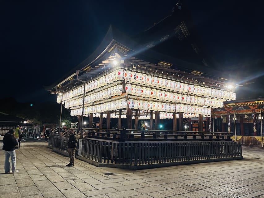 Kyoto: Gion Magical Night Walking Tour with Geisha Trivia - A matchmaking shrine and the rules of a Shinto visit