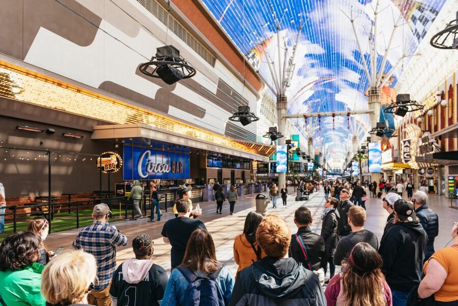 Las Vegas: Fremont Street Walking Tour - Finishing at Downtown Container Park
