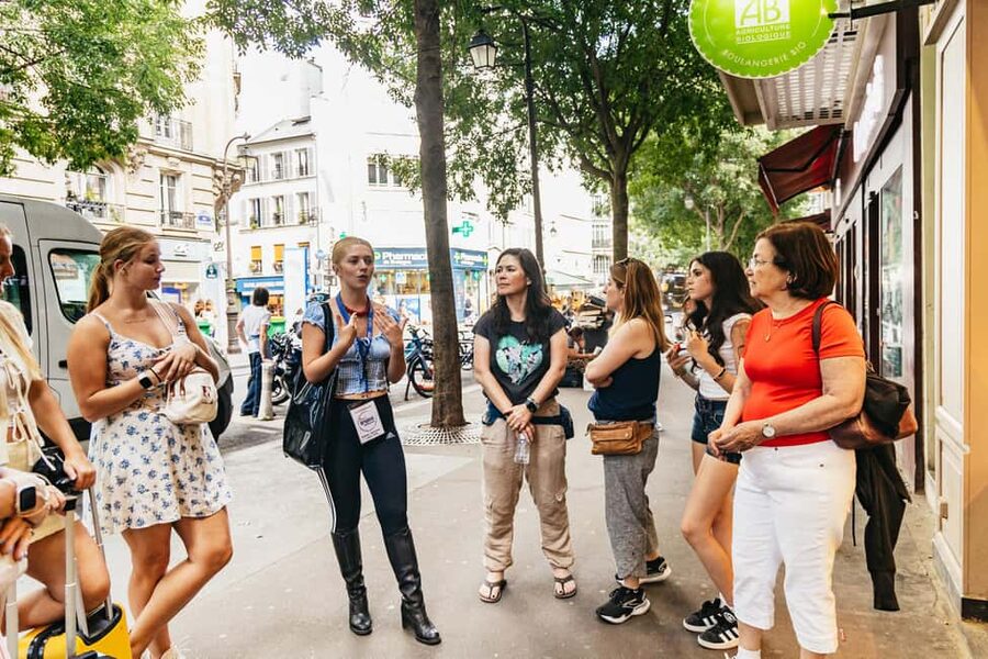 Le Marais Walking Food Tour with Cheese, Wine & Pastries - The Marché des Enfants Rouges stop
