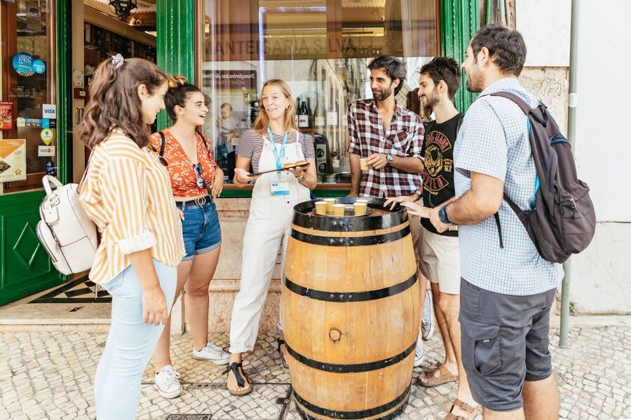 Lisbon: Food and Wine Small Group Walking Tour - Starting at Rossio Square, the right Lisbon rendezvous