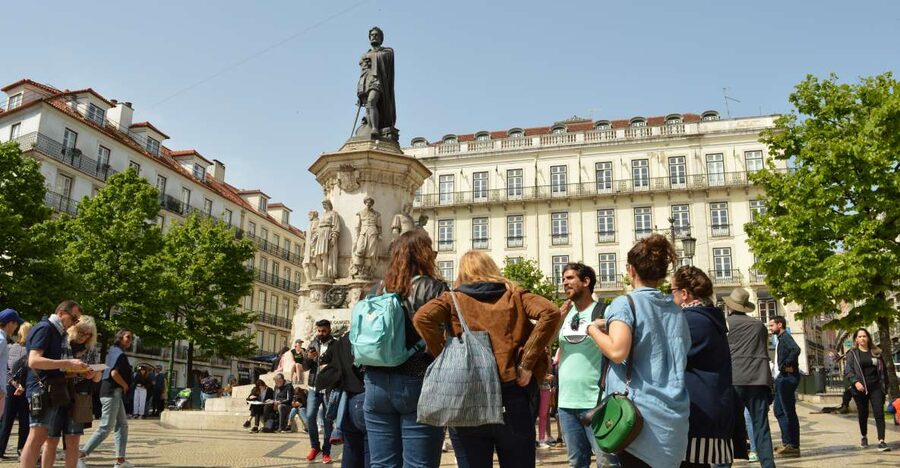 Lisbon: Walking Tour in the Center (Max 12 Participants) - The Santa Justa Lift and Carmo Monastery